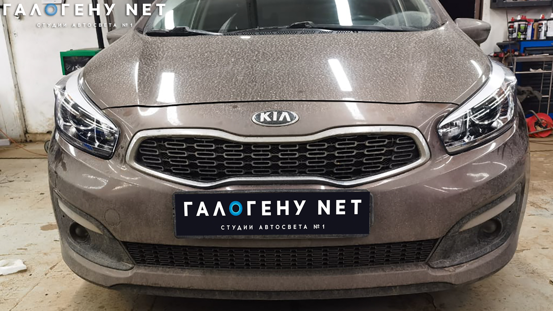 Наши проекты Kia | Студия автосвета Галогену NET