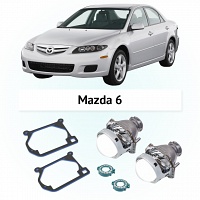 Mazda 6 gg (Замена линз)